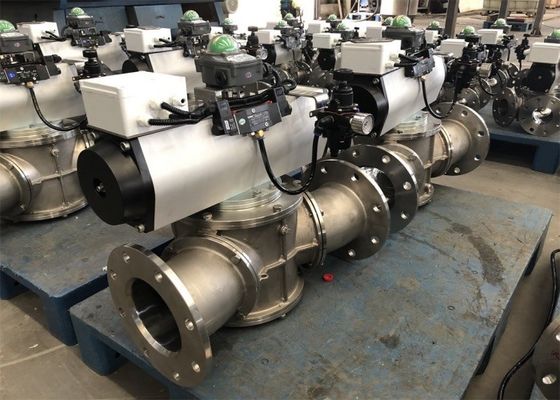 ANSI B16.5 Indoor 0.35Mpa SS316 Flap Diverter Valve