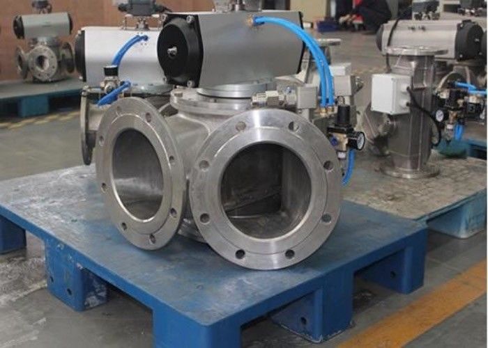 Medicine Industry Two Way DN1000 SS304 Diverter Ball Valve