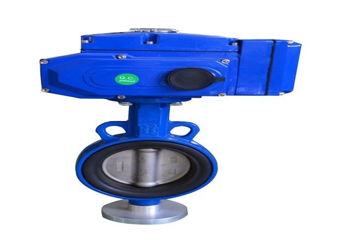Wafer Gear Type Large SS304 Manual Butterfly Valve